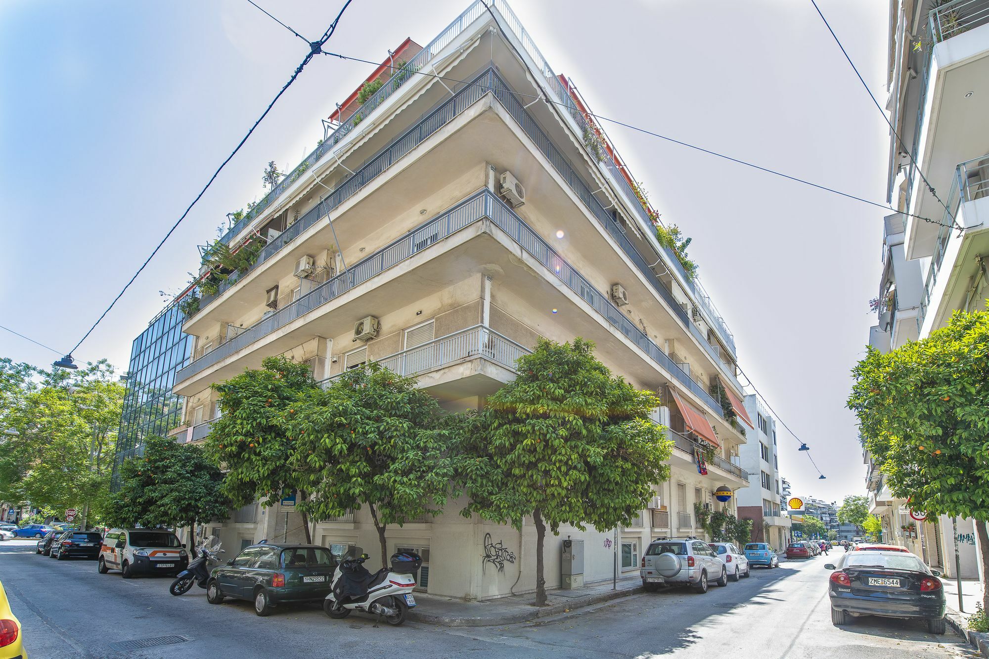 Megaron Blue Apartment Atena Exterior foto